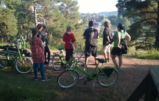 Guided bike tour in Porvoo