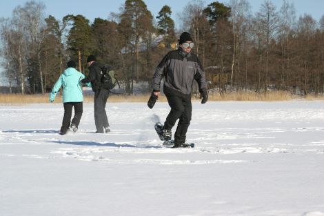 Lumikenkäily Porvoo