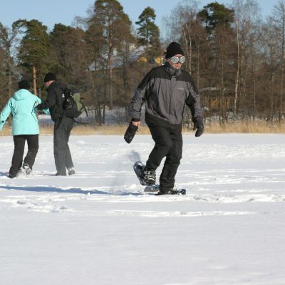 Lumikenkäily Porvoo