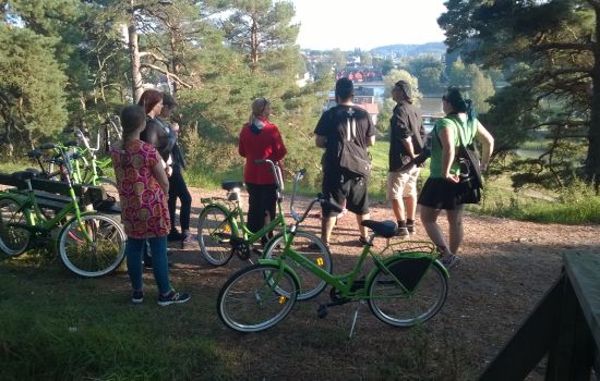 Guided bike tour in Porvoo